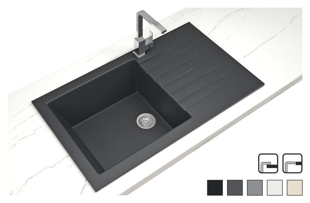 Granite Sink 50x86 L